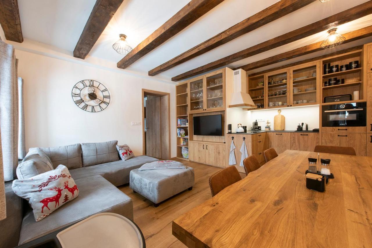 Wellness apartmán Kvilda Kültér fotó